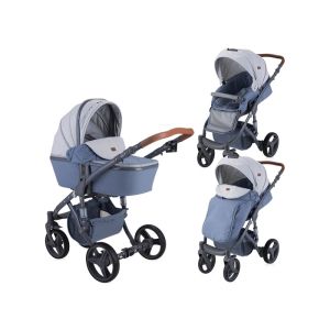 LORELLI KOLICA ZA BEBE RIMINI GREY RHOMBS + MAMA BAG (2019)