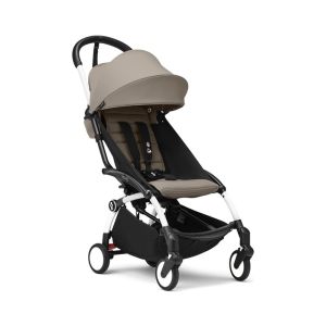 STOKKE® YOYO³ KOLICA WHITE - TAUPE 6m+