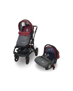 BBO KOLICA ZA BEBE (GS-T106) MATRIX SET - CRVENA