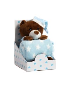 BBO SET IGRACKA + CEBENCE SLEEPING BEAR (B200003) - BLUE